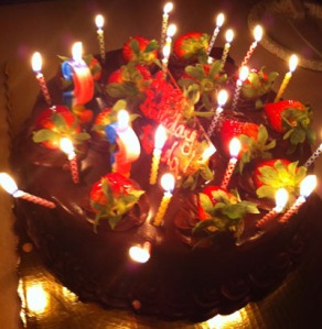 My friend Ada's Birthday Cake